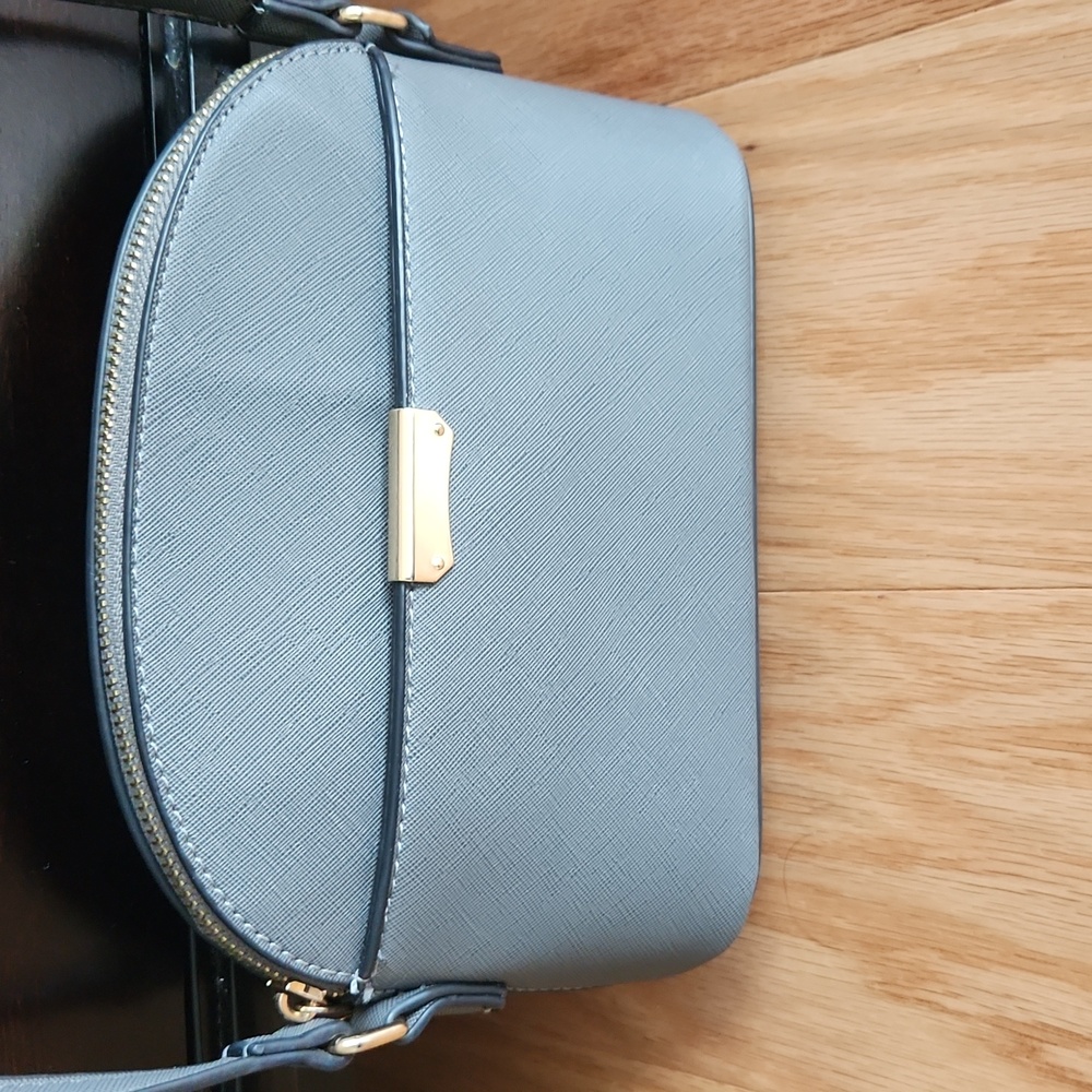 Mini crossbody dome handbag Gray - Picture 7 of 15